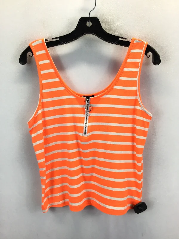 women's tops for those who want to create outfits that are both trendy and timelessStriped Pattern Top Sleeveless Rue 21, Size Xl