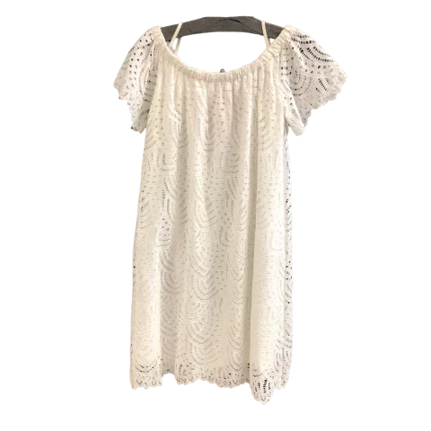 women's casual Friday dressesWhite Dress Designer Lilly Pulitzer, Size S